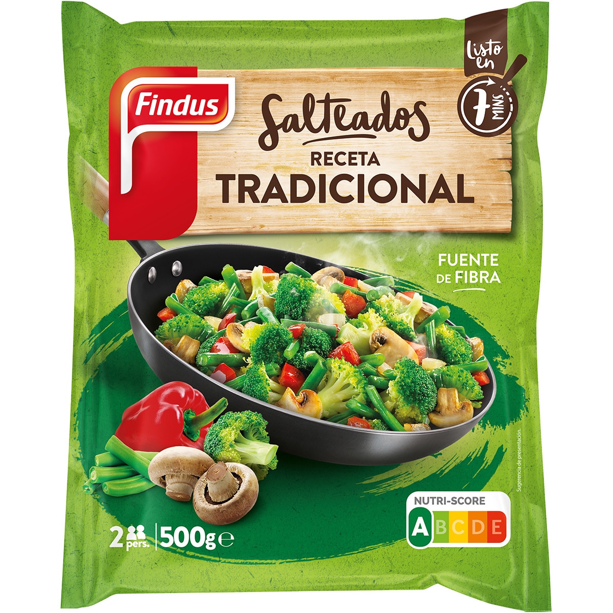 salteado tradicional de verduras