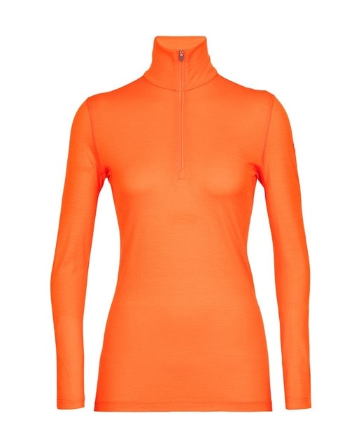 Camiseta térmica merino de mujer 200 Oasis LS Half Zip Icebreaker