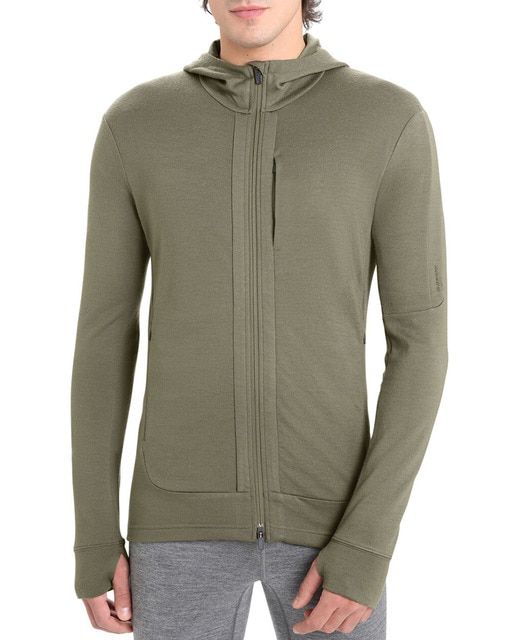 Sudadera térmica merino de hombre Quantum III Icebreaker