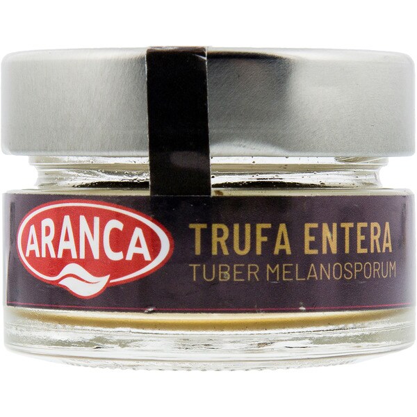 Ganze Trüffel Tuber Melanosporum Flacon 10 g netto Abtropfgewicht