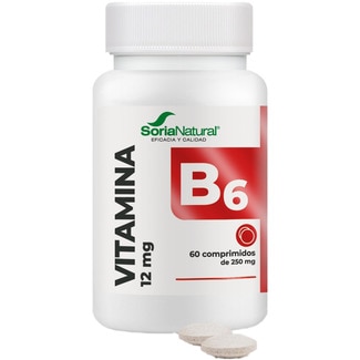 SORIA NATURAL vitamina B6 bote 60 comprimidos