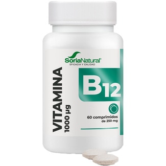 SORIA NATURAL Vitamina B12 bote 60 comprimidos