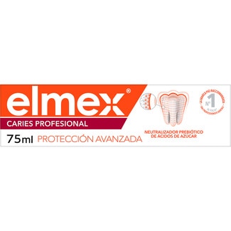 ELMEX Caries Profesional pasta de dientes protección avanzada tubo 75 ml neutralizador prebiótico de ácidos de azúcar
