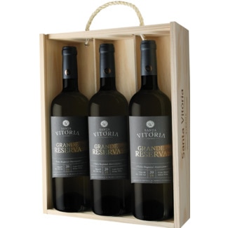 Santa Vitória Vinho Tinto Regional do Alentejo Grande Reserva Pack 3 unidades garrafa 75 cl