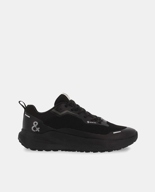 Zapato deportivo de caballero, cierre de cordones, forro goretex invisible fit