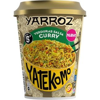 YATEKOMO Yarroz vegetables with curry sauce cup 83 g