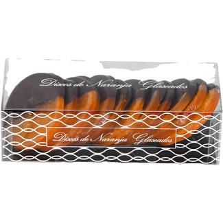 LA ANTIGUA discos de naranja glaseados con chocolate envase 300 g