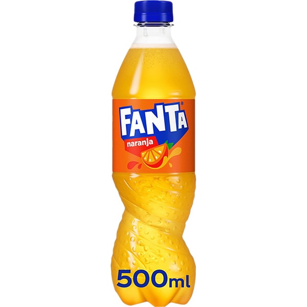 Orangenerfrischungsgetränk mit Kohlensäure Flasche 50 cl