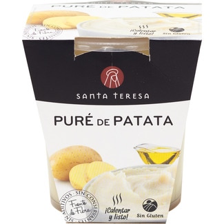 SANTA TERESA gluten-free mashed potato, heat and serve container 465 g