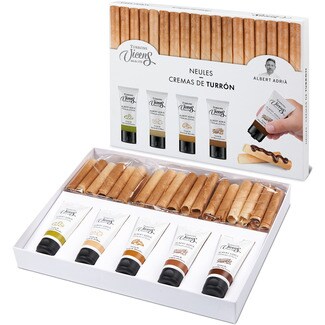 VICENS barquillos con cremas de turrón surtidas estuche 480 g