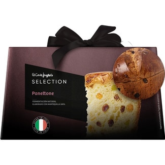 EL CORTE INGLES SELECTION Milanese panettone made with 100% butter case 1 kg
