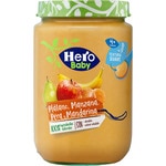plátano, manzana, pera y mandarina sin gluten desde 4 meses tarrito 190 g sin azúcar añadido 100% ingredientes naturales