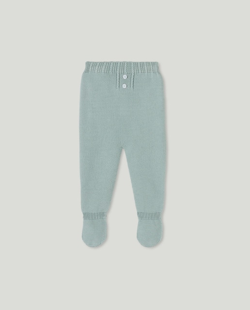 Polaina tricot ochos frontal y botónunisex