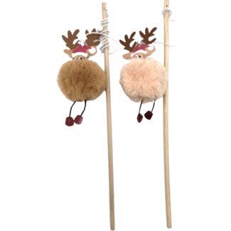 Bubimex Brinquedo para Gato Cana de Natal com Peluche XL Sortido 1 unidade