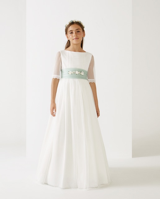 Vestido de niña de comunión JAZMIN
