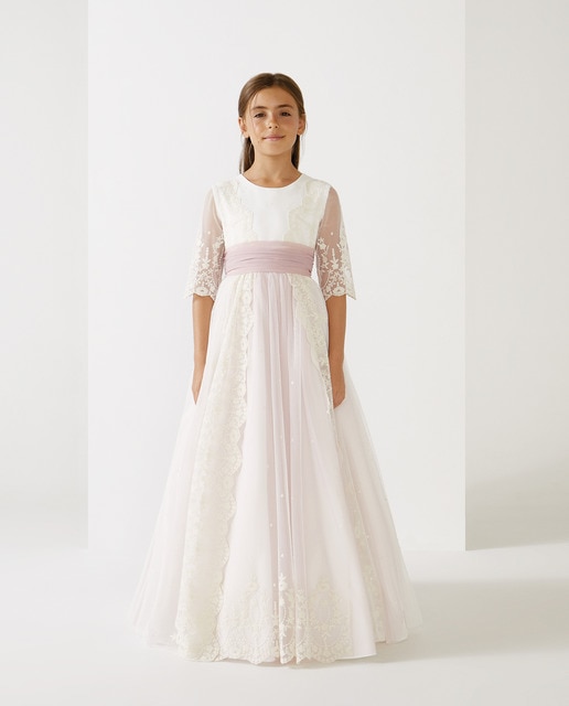 Vestido de niña de comunión ORQUIDEA
