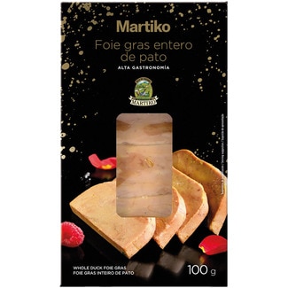 MARTIKO Ganze Enten-Foie-gras glutenfrei Behälter 100 g