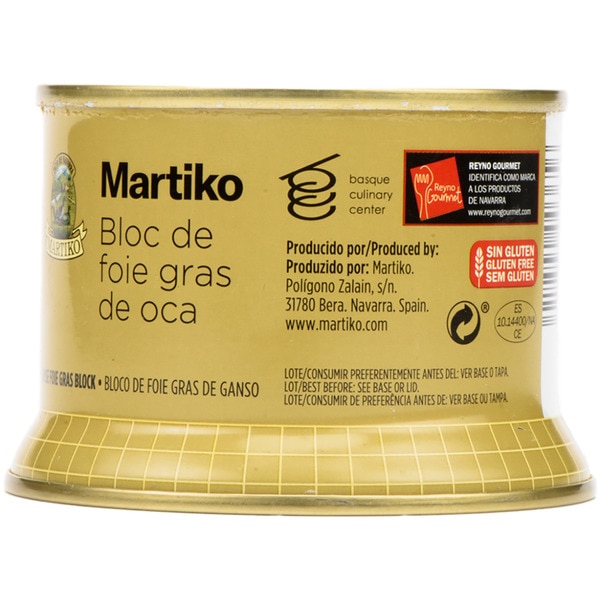 Gänse-Foie gras im Block glutenfrei Dose 130 g