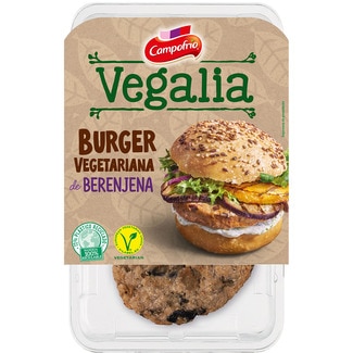 BETTER BALANCE burger berenjena vegana 100% vegetal sin lactosa envase 160 g