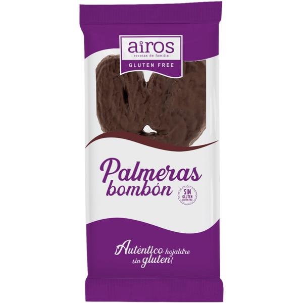 palmeras bombón sin gluten 2 unidades estuche 75 g