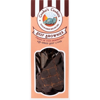 Cooka's Cookies Snack para Cão Fígado de Vaca Desidratado embalagem 90 g