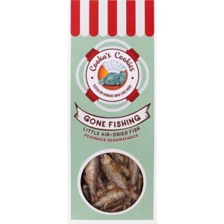 Cooka's Cookies Snack para Cão Peixinhos Desidratados embalagem 90 g