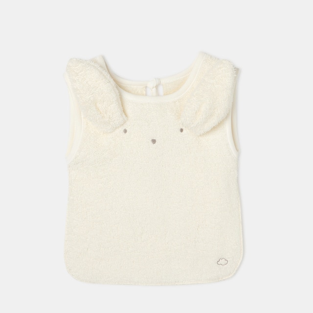 Babero grande Cotton Juice Baby Home Orgánico orejitas