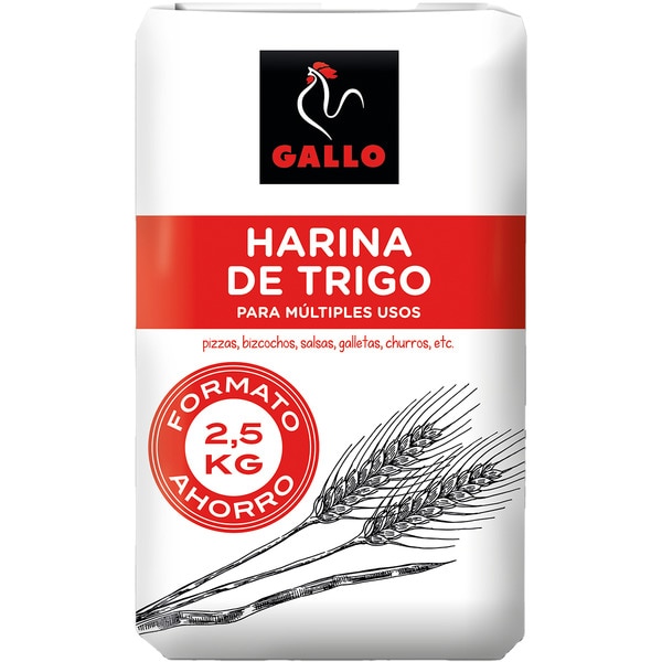 Weizenmehl Sparpackung Paket 2,5 kg
