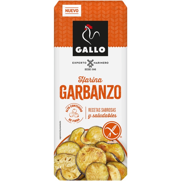 harina de garbanzos sin gluten Paket 500 g