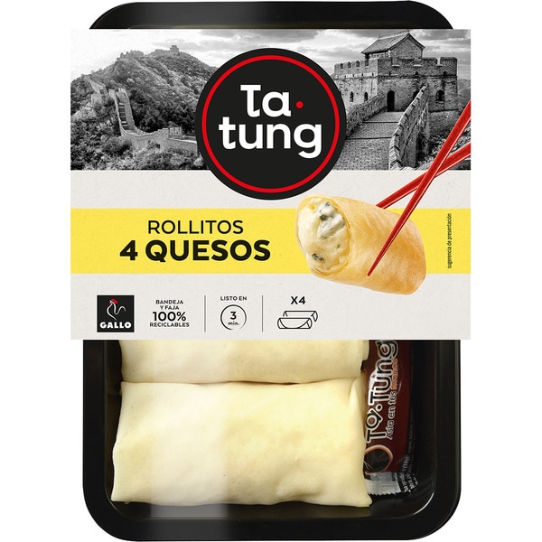 4-cheese rolls 4-pack container 240 g