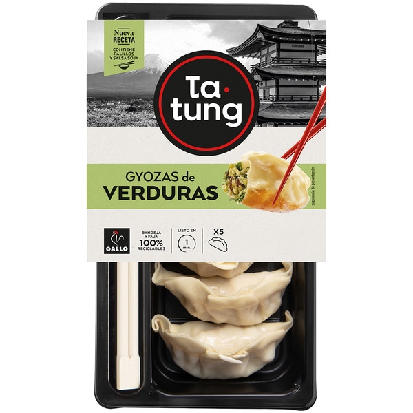 Gemüse-Gyoza 5 Stück Behälter 144 g