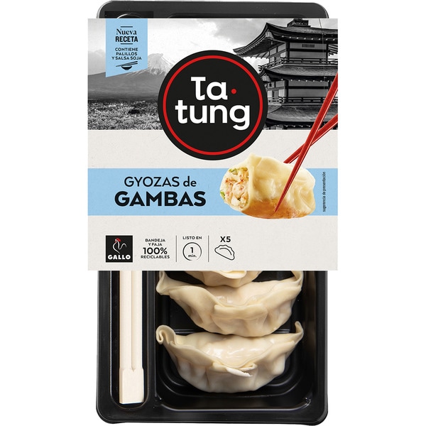prawn gyozas 5-pack container 170 g