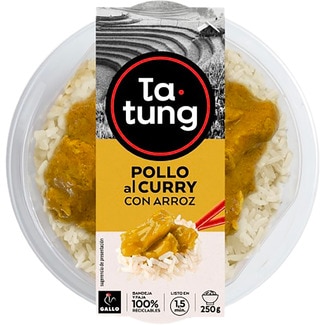 TA-TUNG chicken curry with rice container 250 g