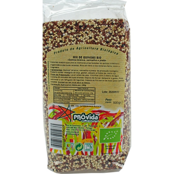 Mix de Quinoa Bio embalagem 500 g
