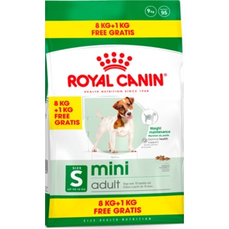 Royal Canin Alimento Seco para Cão Mini Adulto embalagem 9 kg