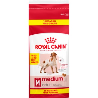 Royal Canin Alimento Seco para Cão Medium Adulto embalagem 18 kg