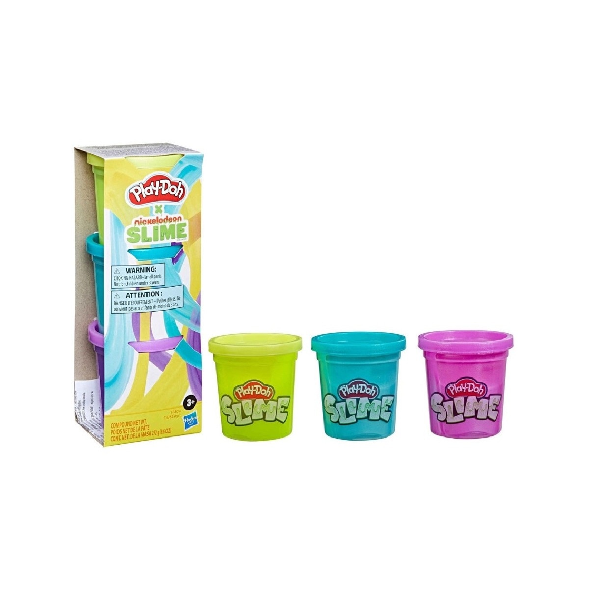 Plasticina Play-Doh Slime - Kit com 3 Potes - Hasbro - Envio Aleatório 2