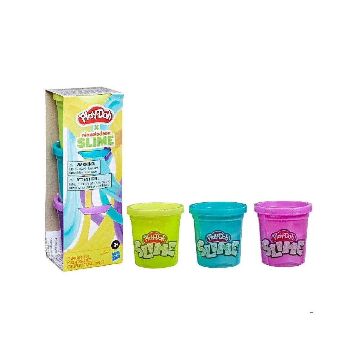 Imagem 0 de Plasticina Play-Doh Slime - Kit com 3 Potes - Hasbro - Envio Aleatório