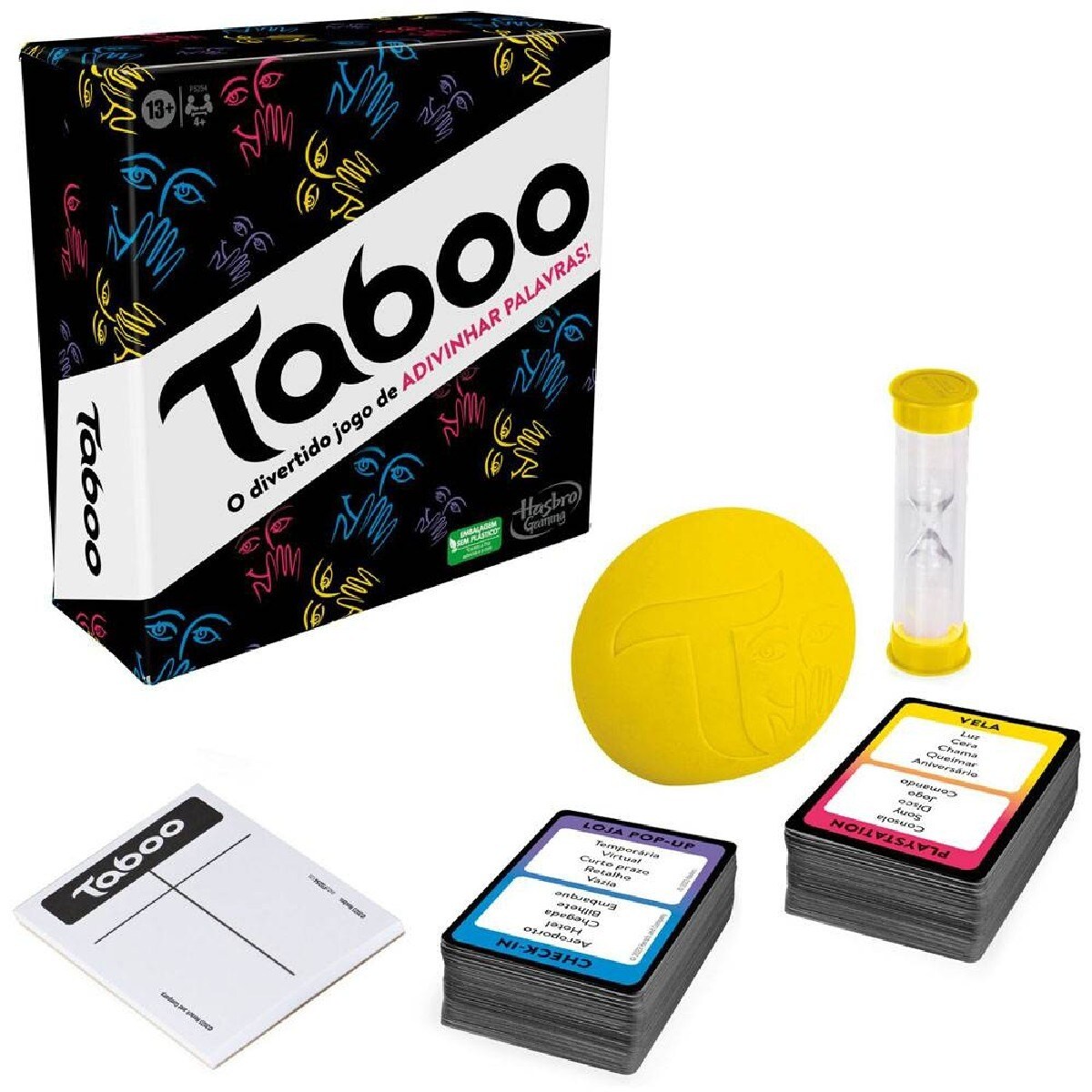 Imagem 0 de Jogo de Tabuleiro Jogo Taboo - Hasbro
