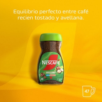 Café soluble con avellanas frasco 95 g - Nescafe