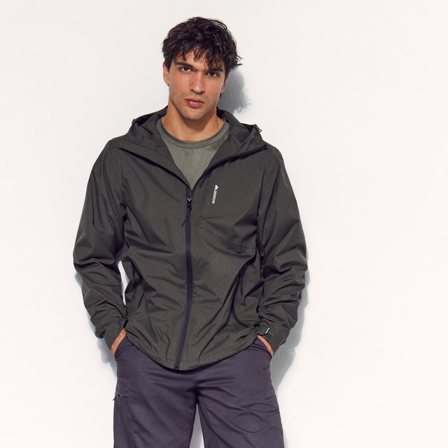 Chaqueta 3K/3K impermeable de montaña de hombre