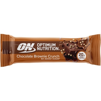 OPTIMUM NUTRITION On barrita de proteínas sabor choco-brownie sin azúcar añadido unidad 65 g