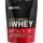 OPTIMUM NUTRITION On Gold Standard 100% whey powdered protein w sweeteners doub. choc fla bag 465 g
