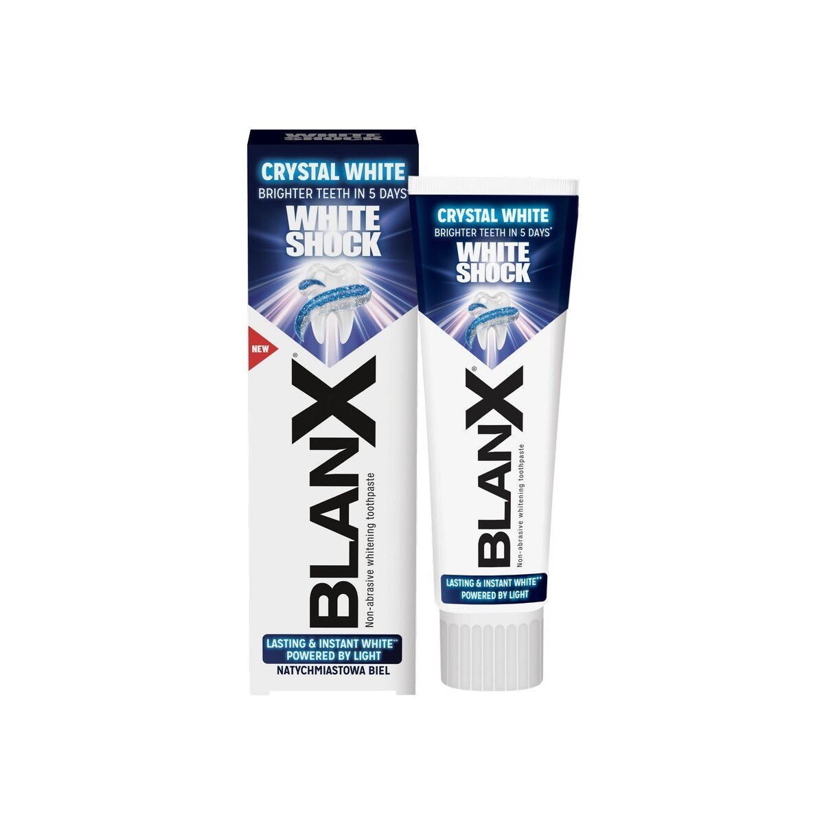 Imagem 0 de Pasta de Dentífrica Blanx White Shock Instant