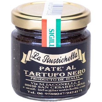 LA RUSTICHELLA Black truffle pâté flask 90 g