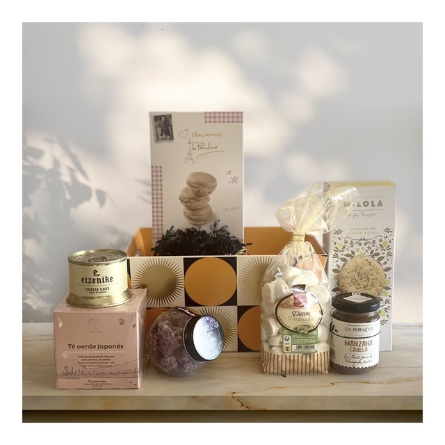 CESTA DULCE MERIENDA - Té y dulces