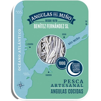 BENITEZ FERNANDEZ angulas frescas bandeja 100 g