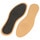 Trott'n Go Palmilhas de Couro 38/39 embalagem 1 unidade