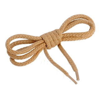 Trott'n Go Atacadores Trançados Bege 120 embalagem 1 unidade