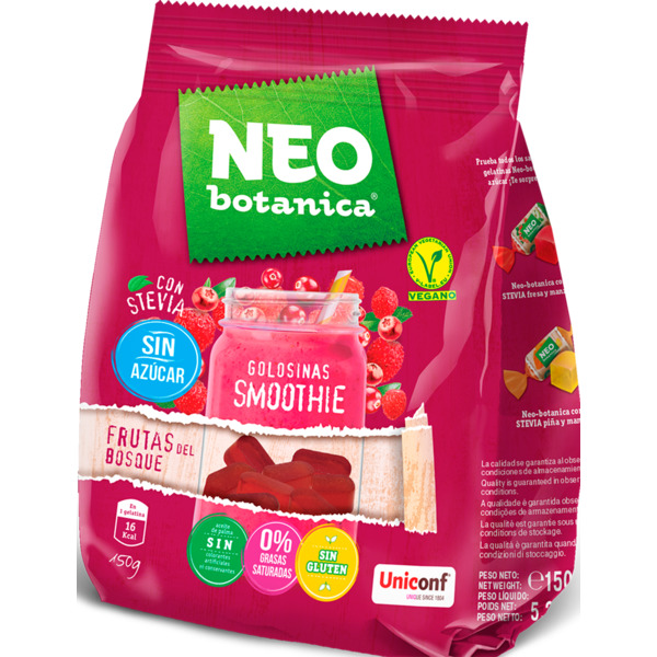 Guloseimas de Frutos dos Bosques embalagem 150 g